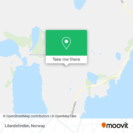 Lilandstinden map