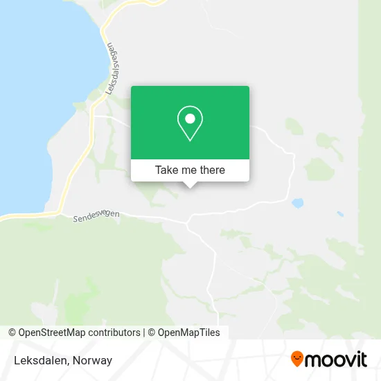 Leksdalen map