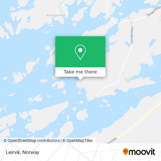 Leirvik map