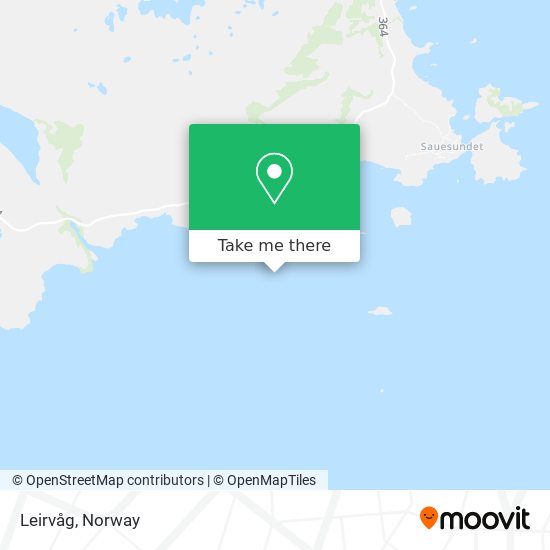 Leirvåg map