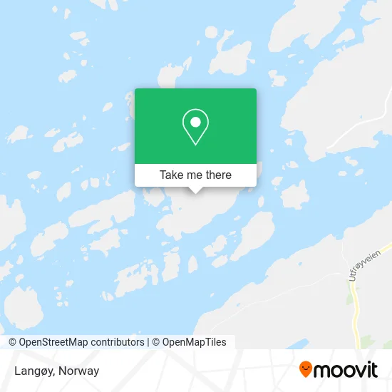 Langøy map