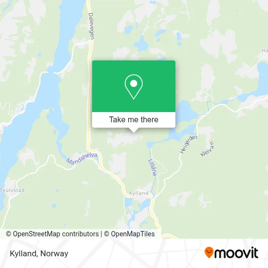 Kylland map