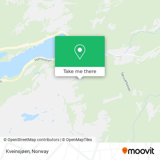 Kveinsjøen map