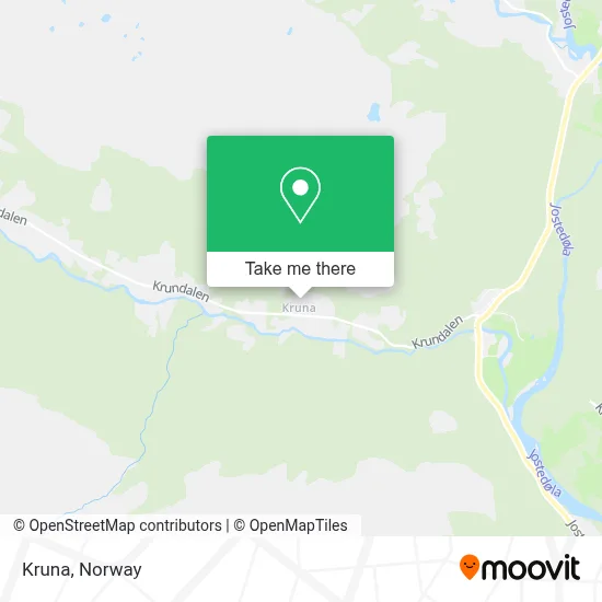 Kruna map