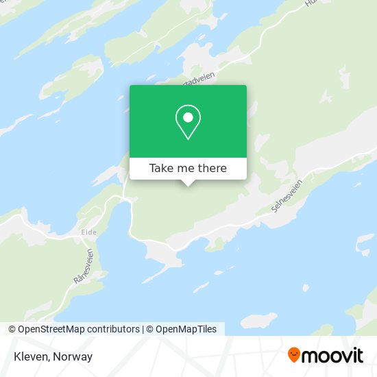 Kleven map