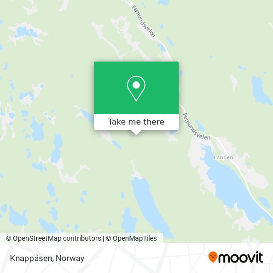 Knappåsen map