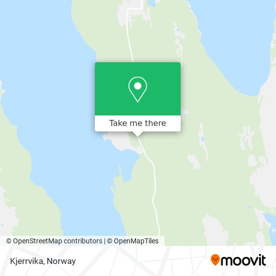 Kjerrvika map