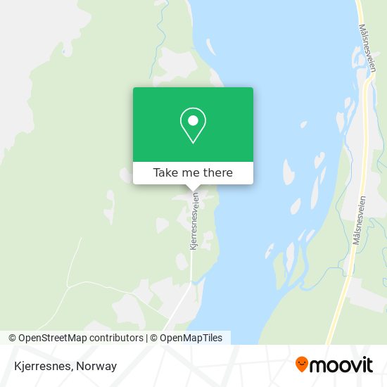 Kjerresnes map