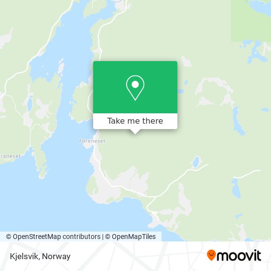 Kjelsvik map