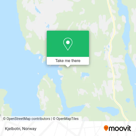 Kjelbotn map