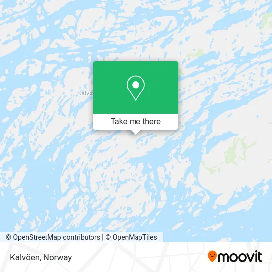 Kalvöen map