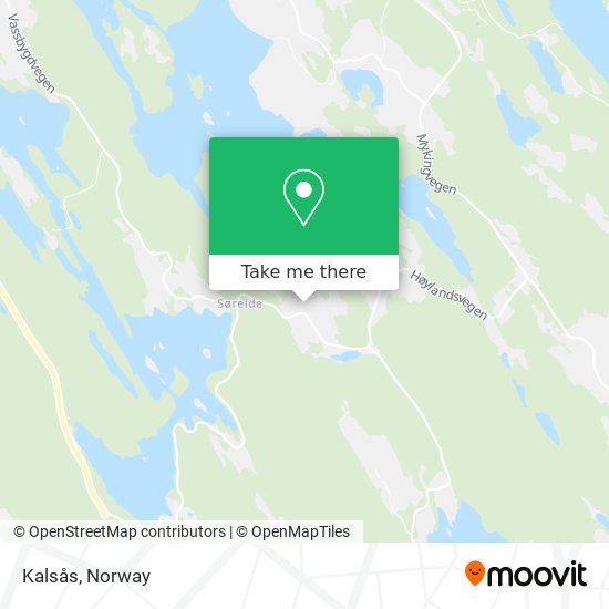 Kalsås map