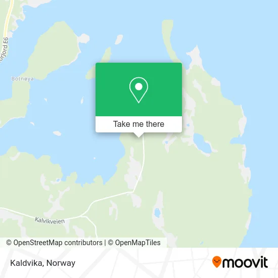 Kaldvika map