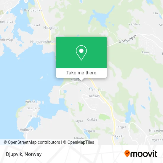Djupvik map