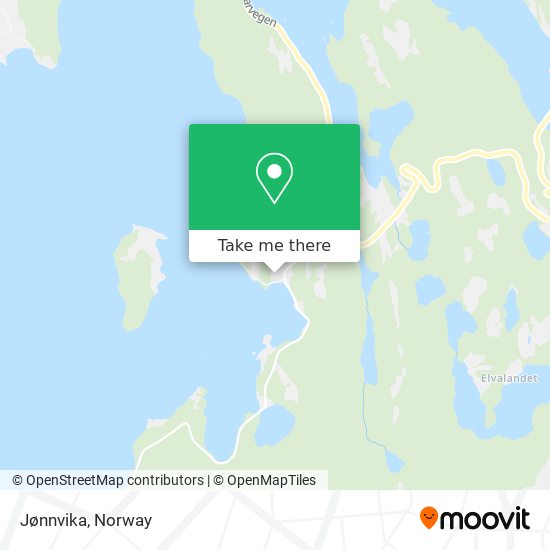 Jønnvika map