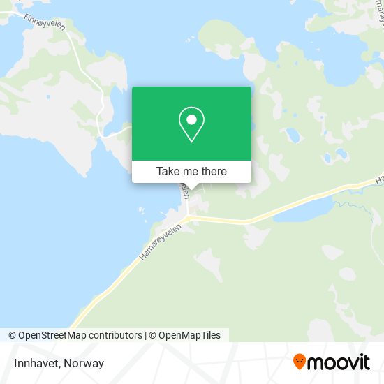 Innhavet map