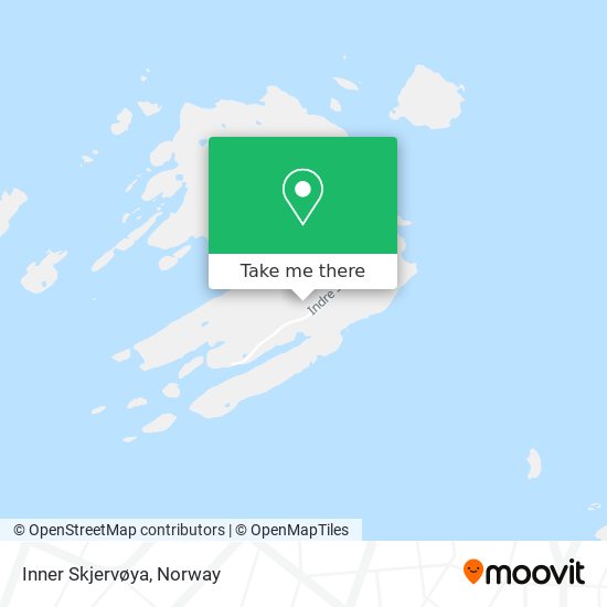 Inner Skjervøya map