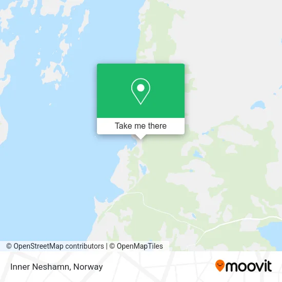 Inner Neshamn map