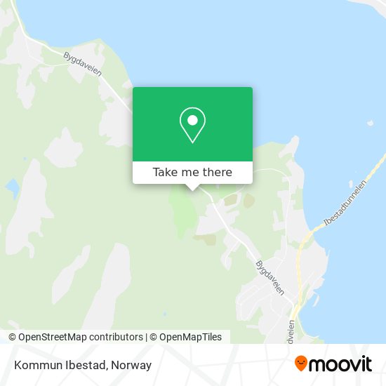 Kommun Ibestad map