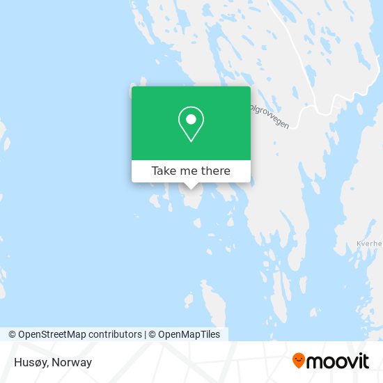 Husøy map
