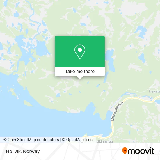 Hollvik map