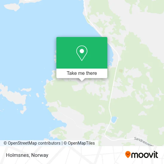 Holmsnes map