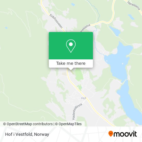 Hof i Vestfold map