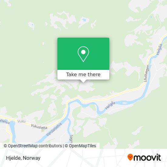 Hjelde map