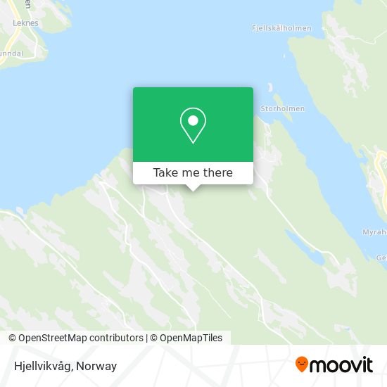 Hjellvikvåg map