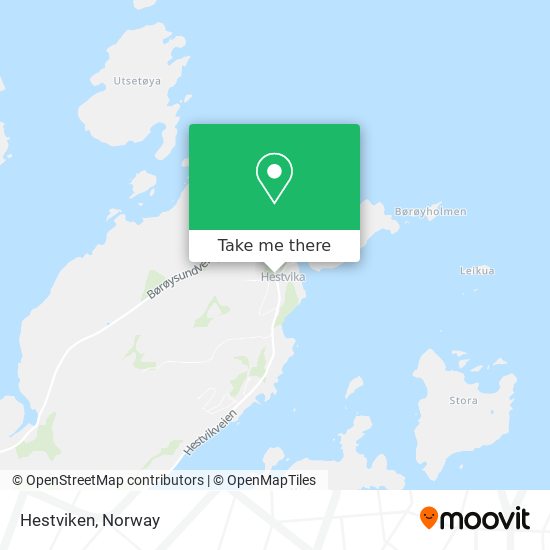 Hestviken map