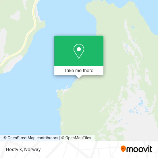 Hestvik map