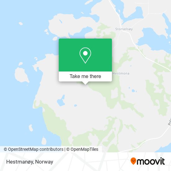 Hestmanøy map