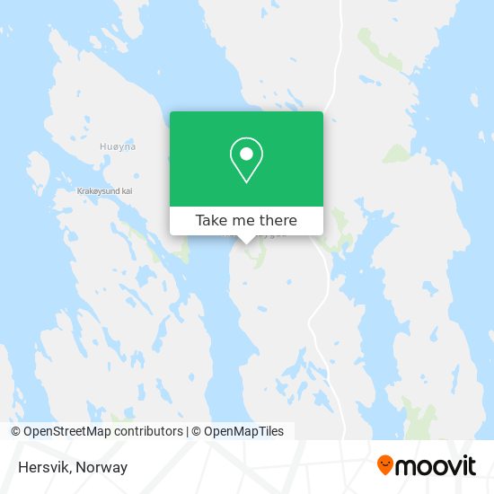 Hersvik map