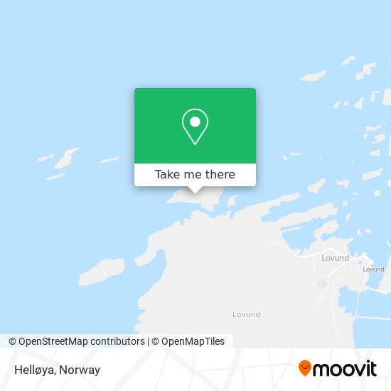 Helløya map