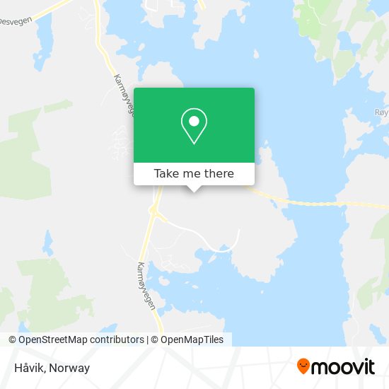 Håvik map