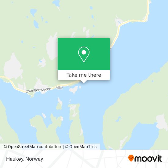 Haukøy map