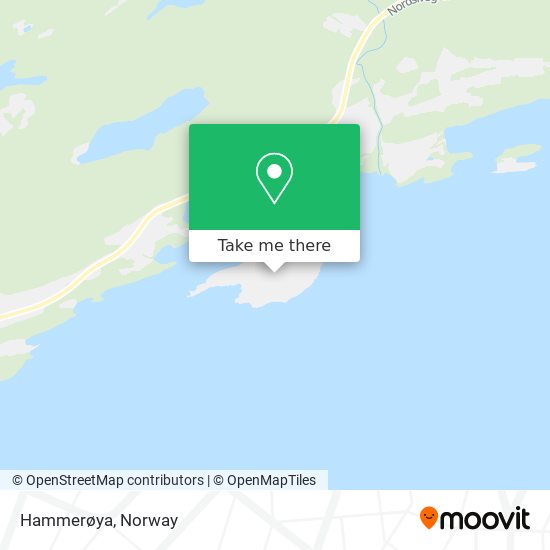 Hammerøya map