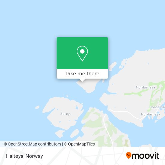 Haltøya map