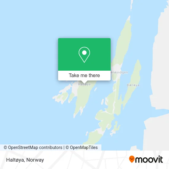 Haltøya map