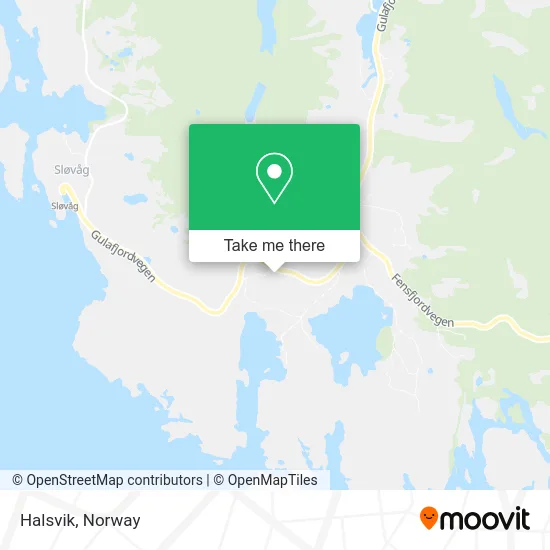 Halsvik map