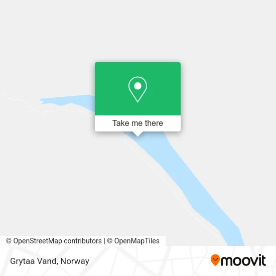 Grytaa Vand map