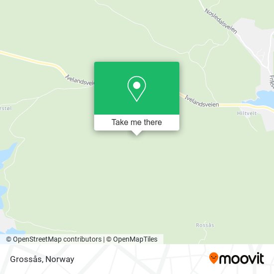 Grossås map