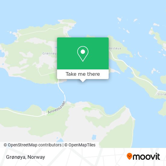 Grønøya map