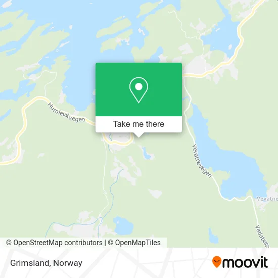 Grimsland map