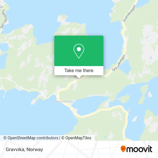 Gravvika map