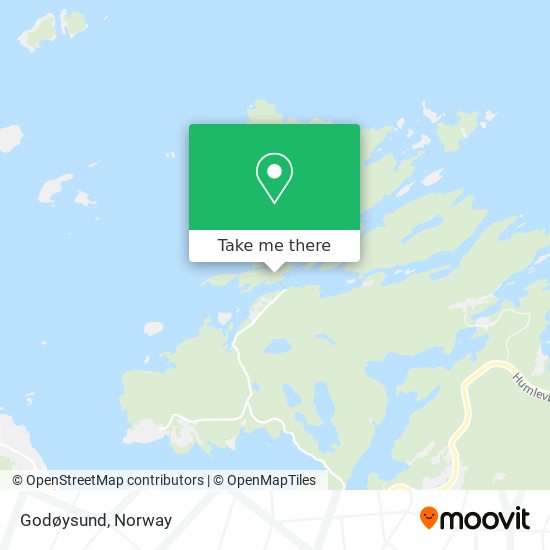 Godøysund map