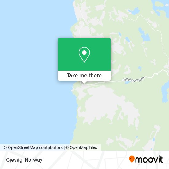 Gjøvåg map