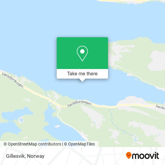 Gillesvik map