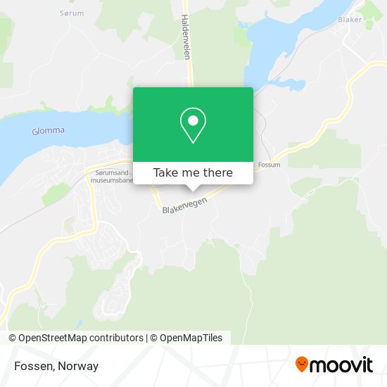 Fossen map