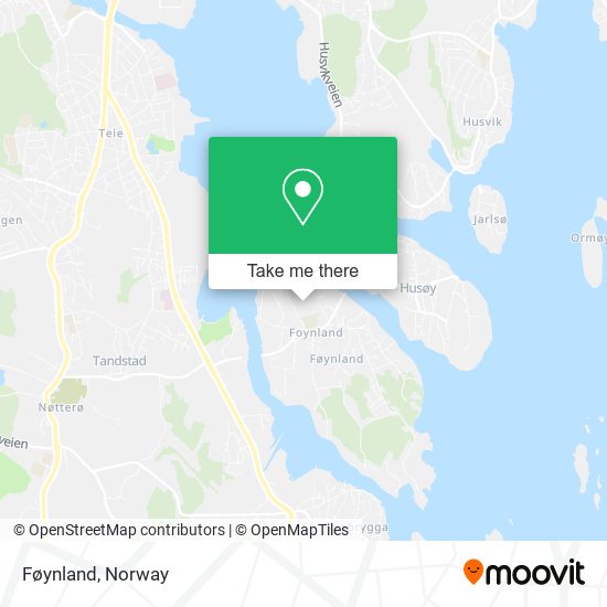 Føynland map